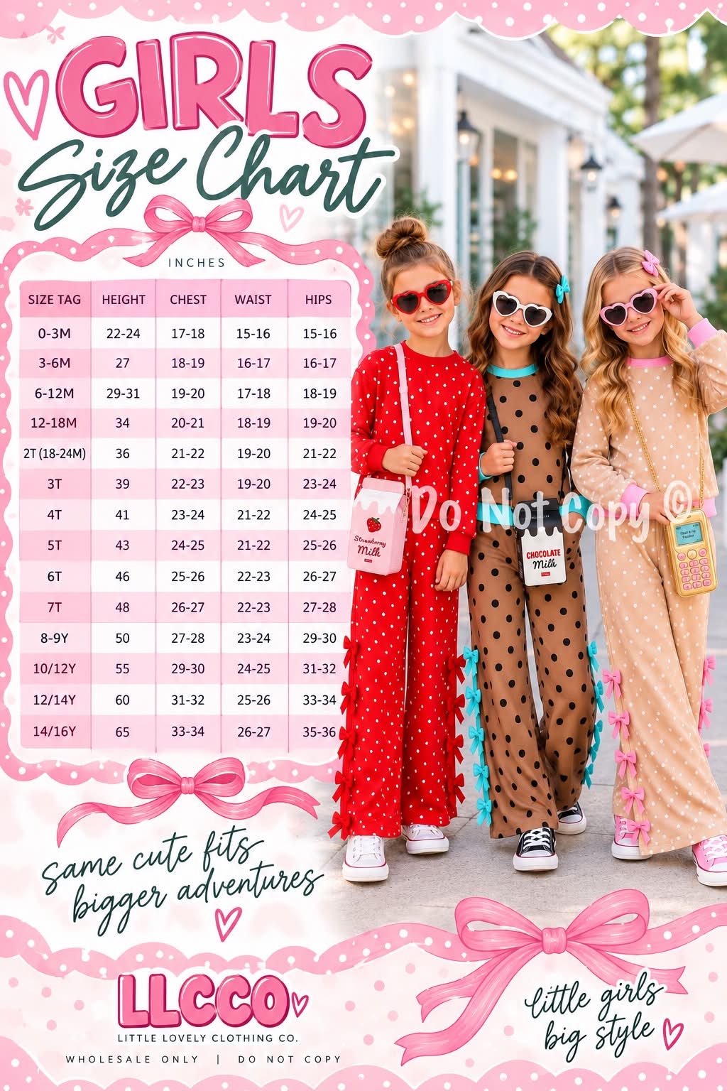 Girls Dot Bow Sets-ETA: Late Nov