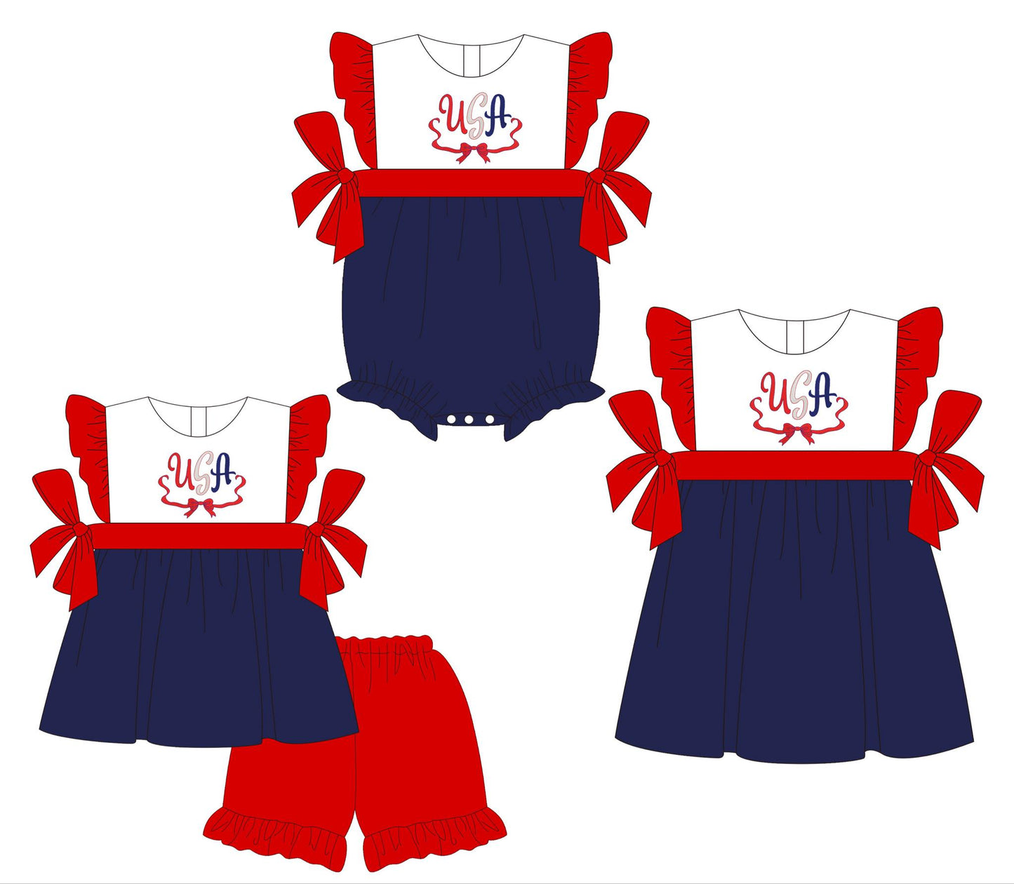 USA GIRLS COLORBLOCK, ETA: MAY TO LLCCO
