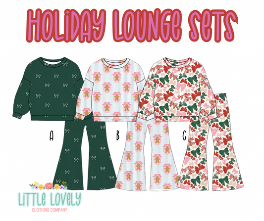 Holiday Lounge Play Sets, ETA: Nov to LLCCO