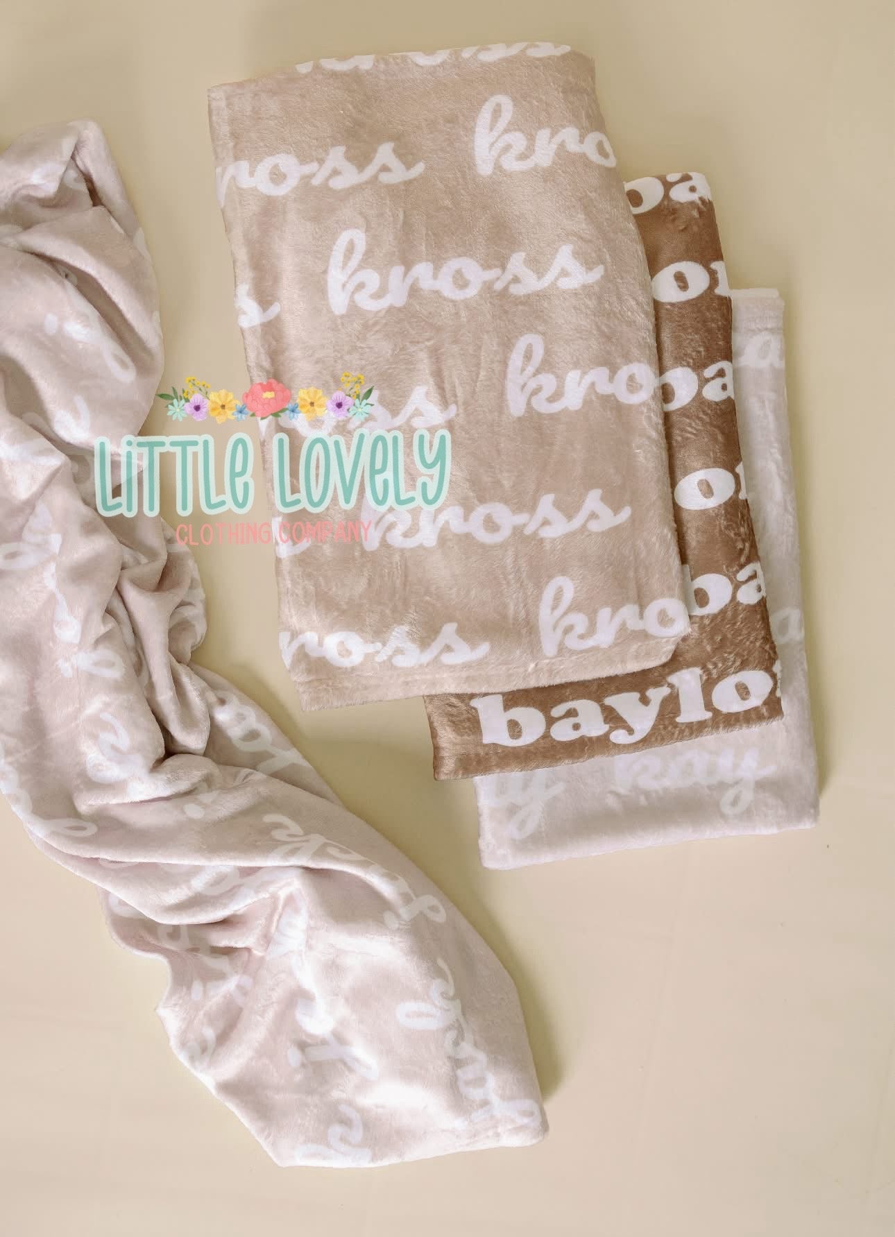 2025 CUSTOM NAME BLANKETS, ETA: Early Dec