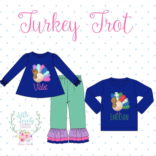 Turkey Trot Collection Presale ETA Late Aug to LLCCO Then to Customers