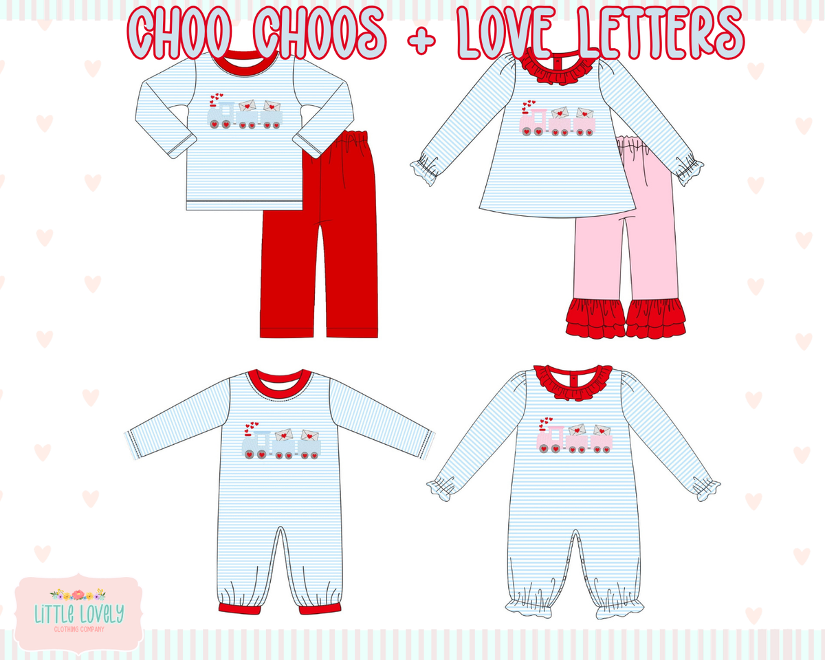 Choo Choo's + Love Letters, ETA: Late Nov