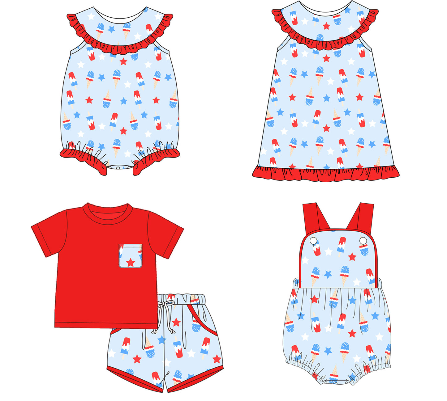 PATRIOTIC POPSICLES, ETA: MAY TO LLCCO