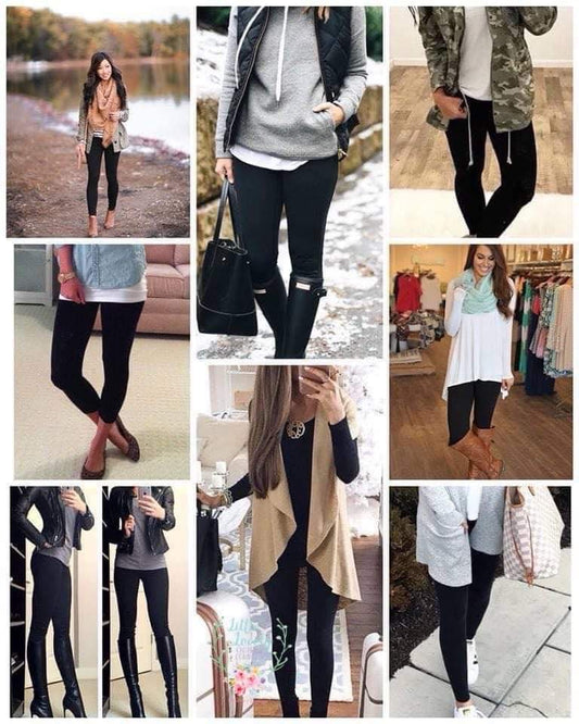 Black Yoga Banded Leggings Presale ETA 2weeks to LLCCO
