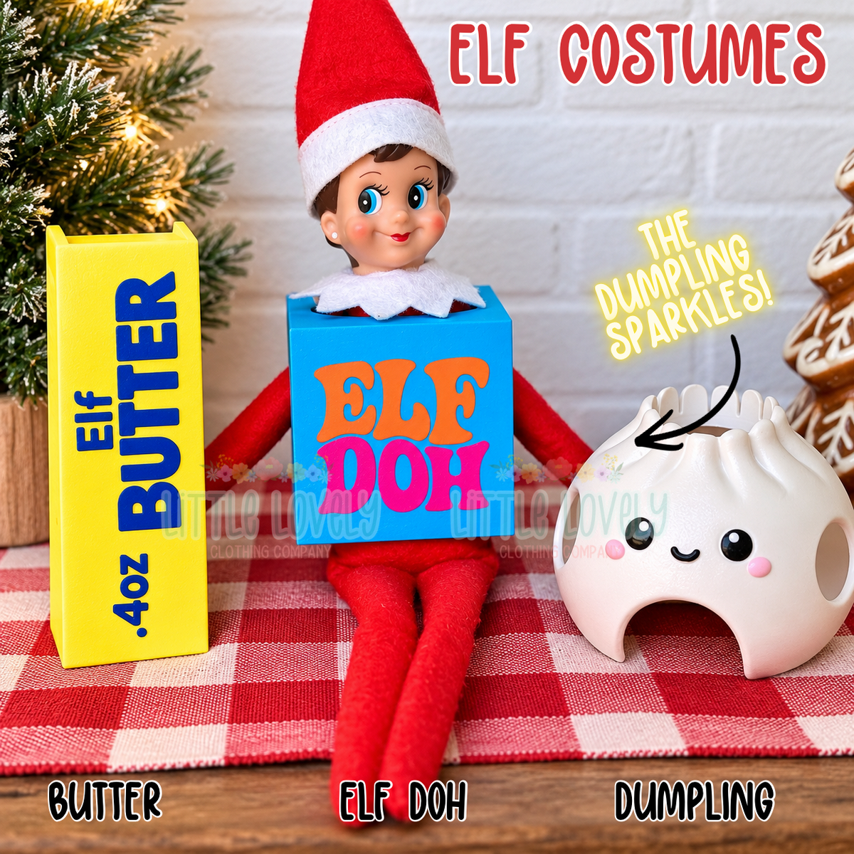 ELF DOH & DUMPLING, Ships to LLCCO in 2 weeks