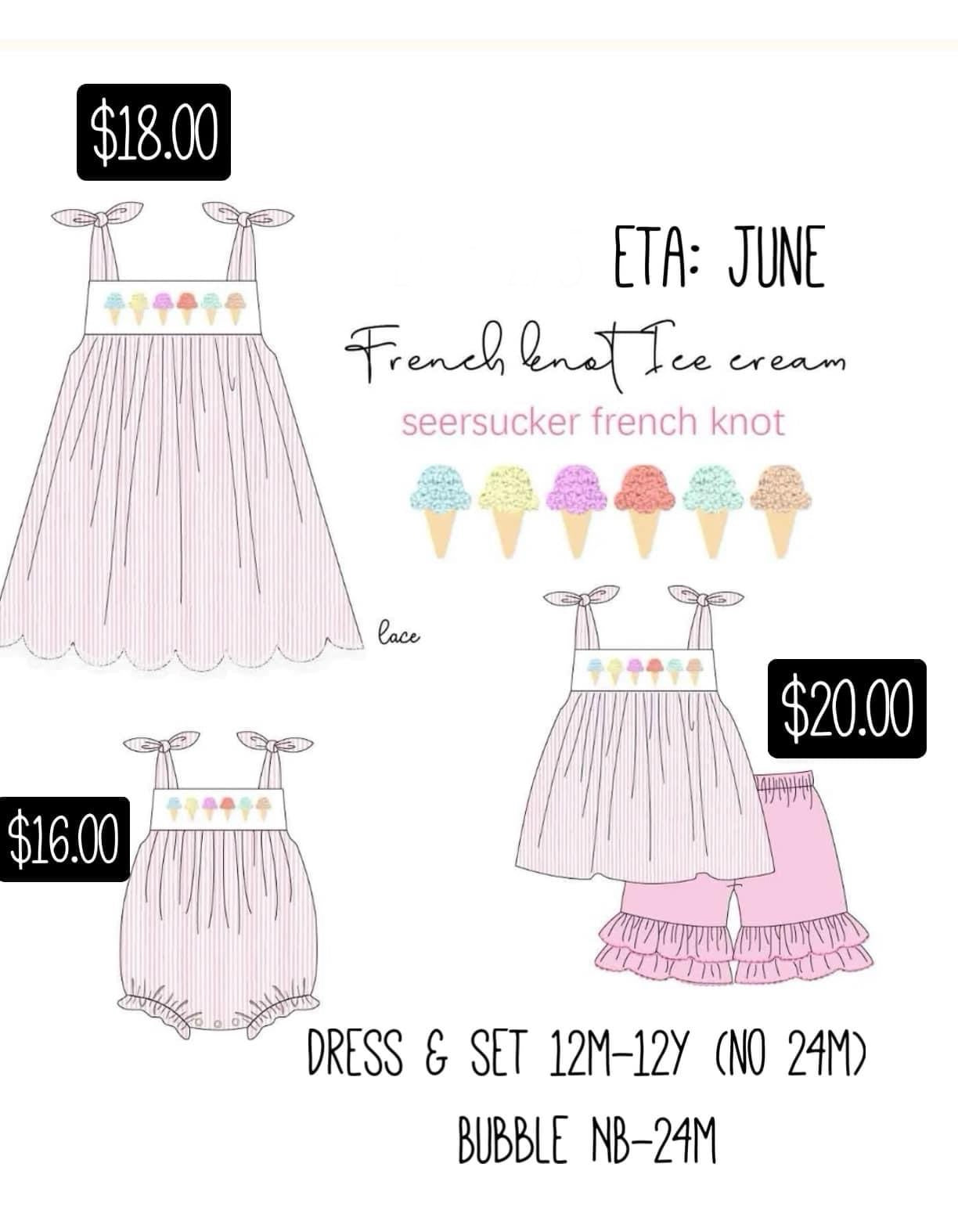 What's The Scoop French Knot Collection Presale ETA June to LLCCO, then to Customers