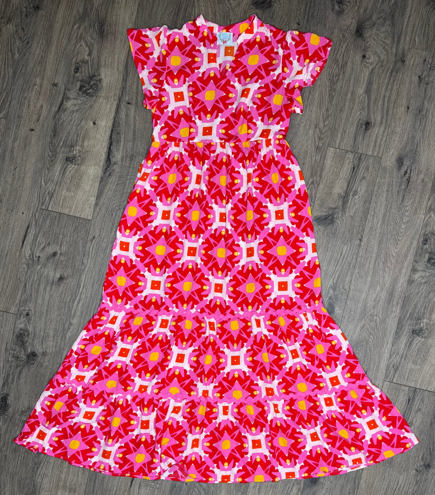 Ladies Geo Summer Dress