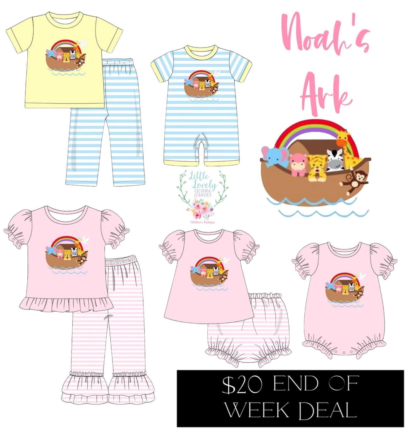 Noah's Ark Collection Presale ETA Sept To LLCCO Then to Customers