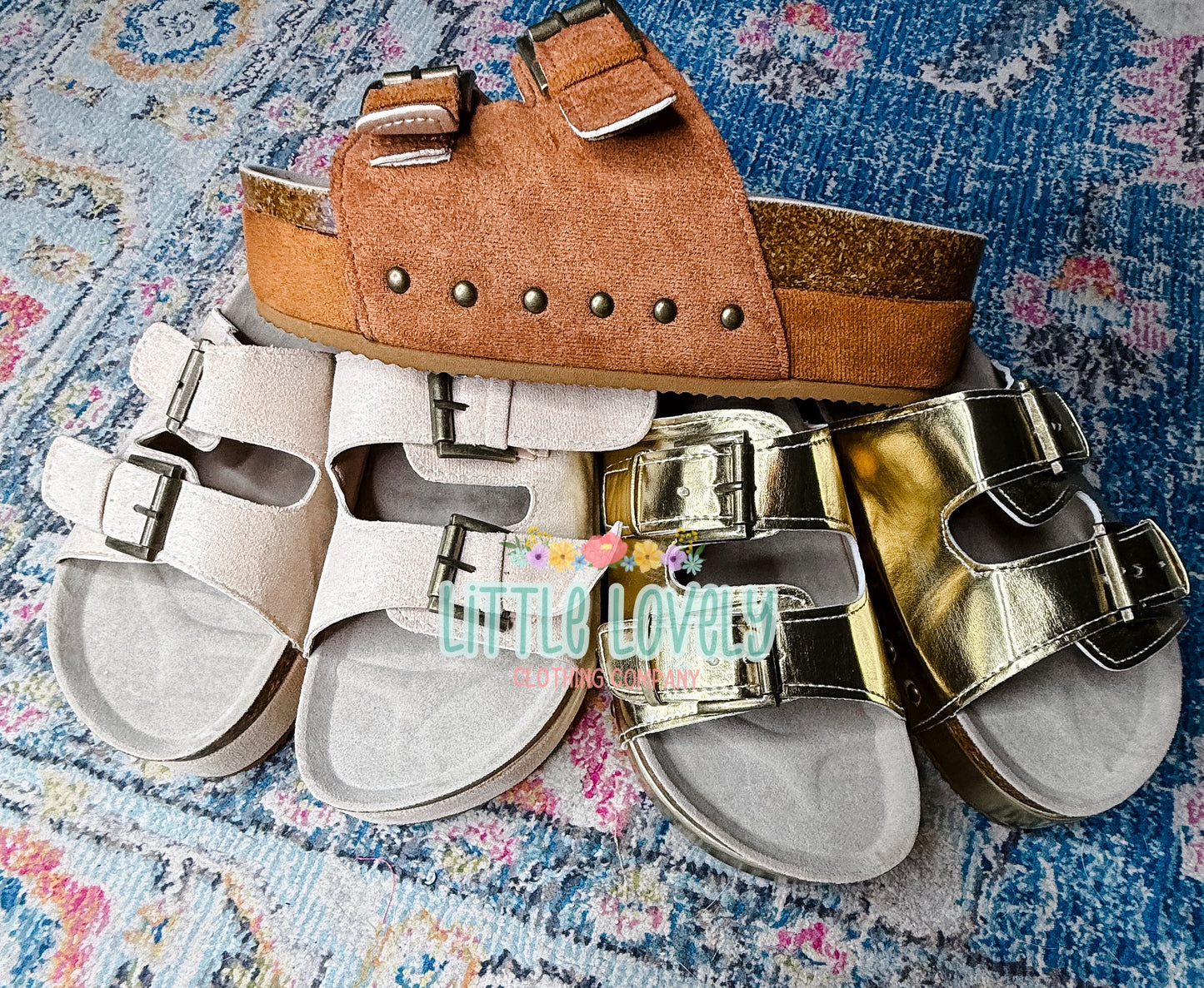 VIENNA BUCKLE SANDALS