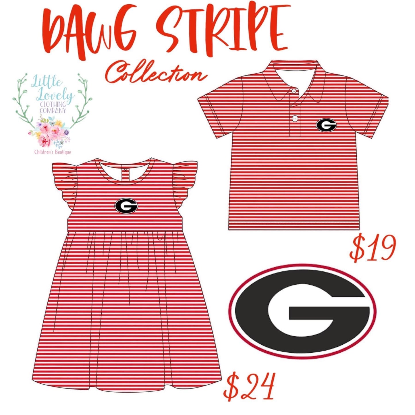 Dawg Stripe Collection ETA Jan to LLCCO