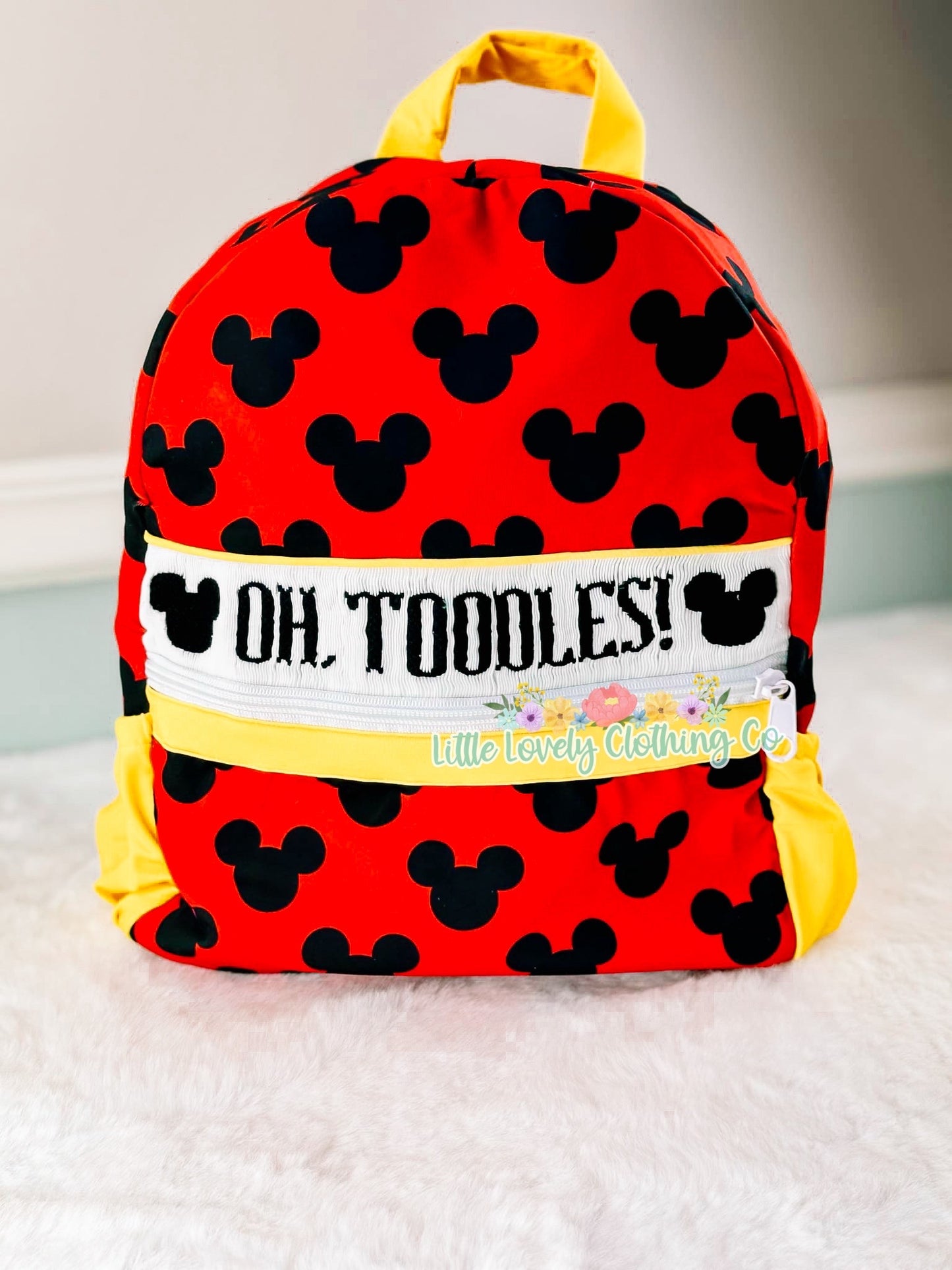 OH TOODLES! Smocked Backpack
