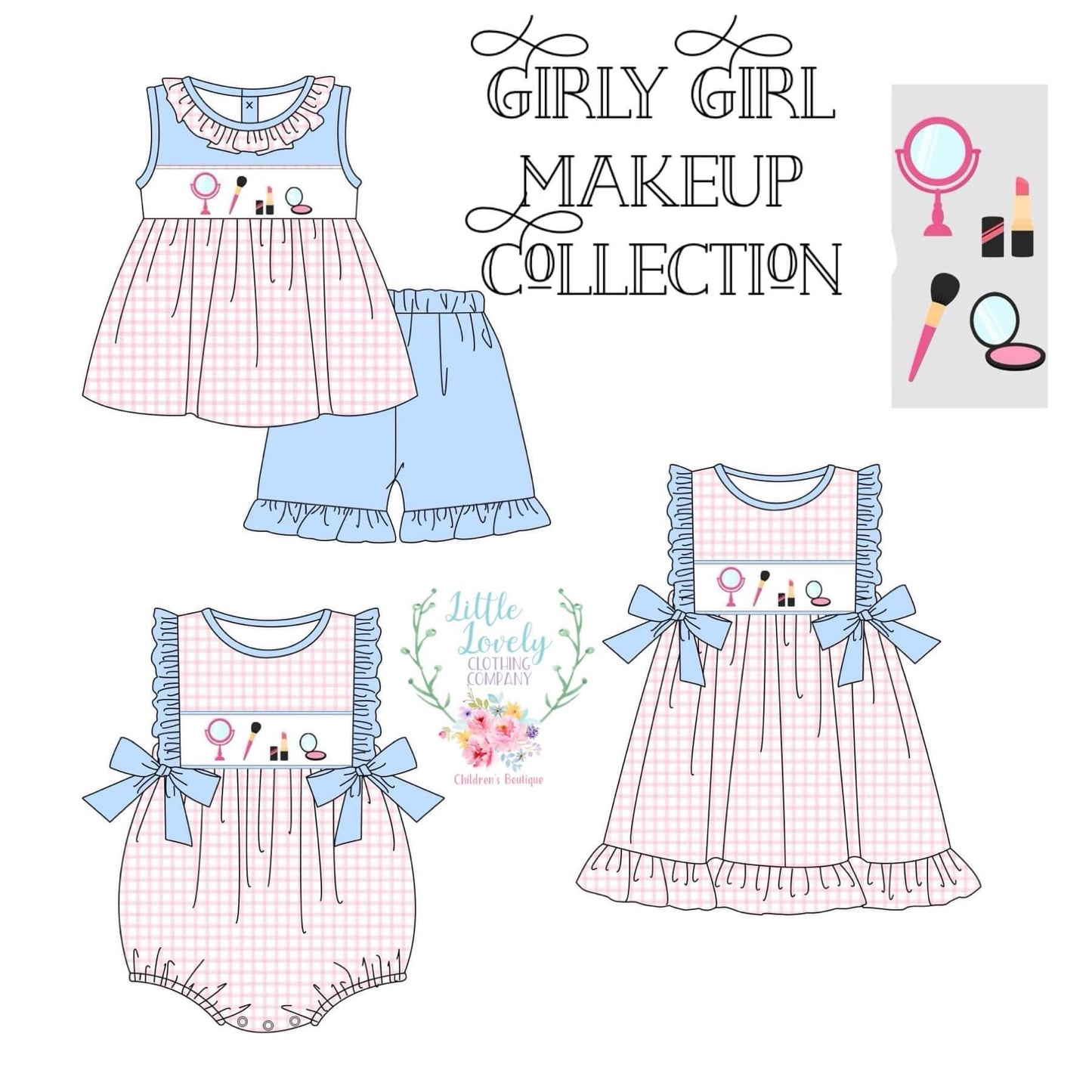 Girly Girl Makeup Collection Presale ETA APRIL TO CUSTOMER