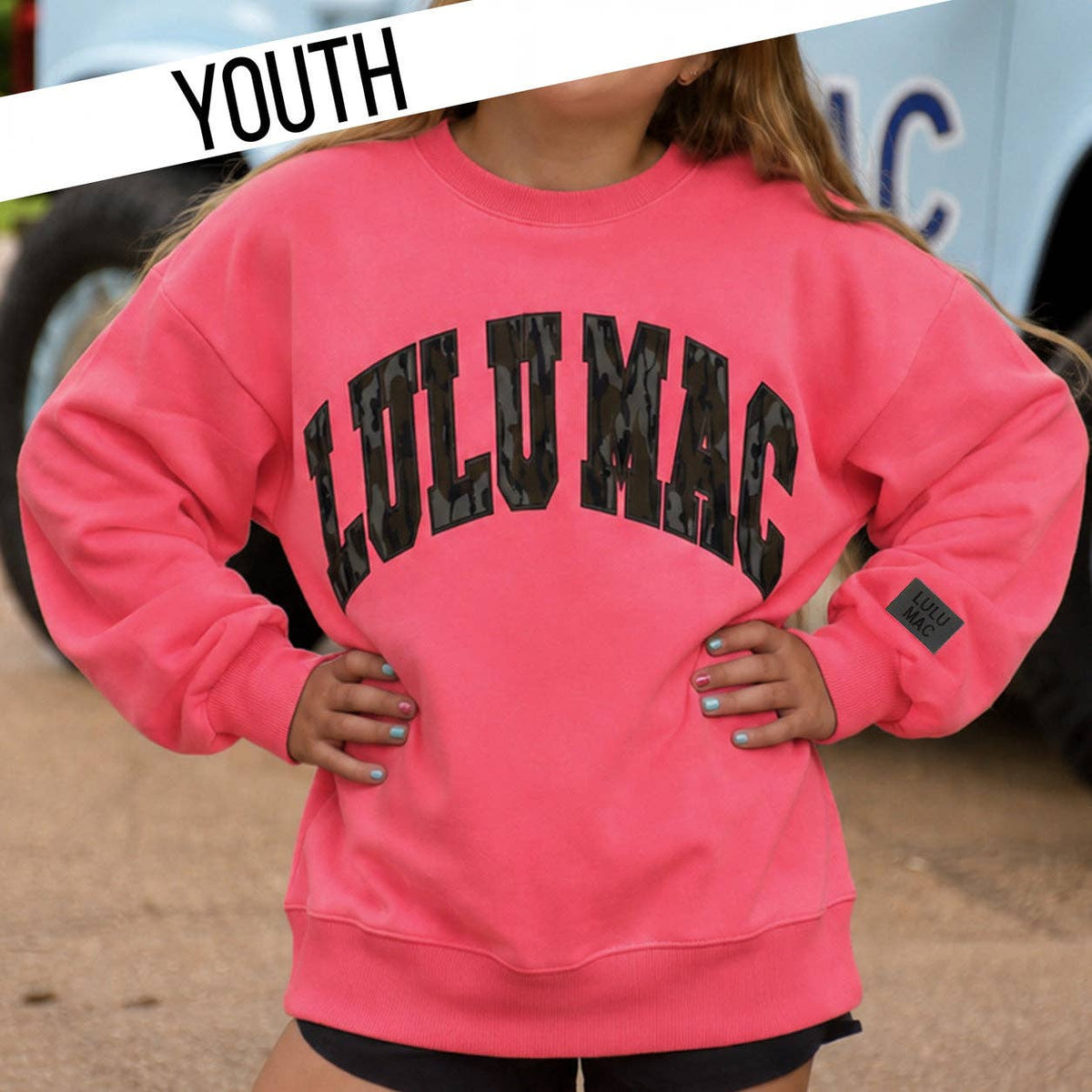 Lulu Mac Bubblegum w/ Mossy Oak Bottomland Crew — Presale ETA Late November