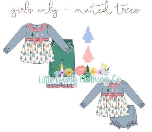 Girls Only Muted Trees ETA Late Nov to LLCCO Then to You