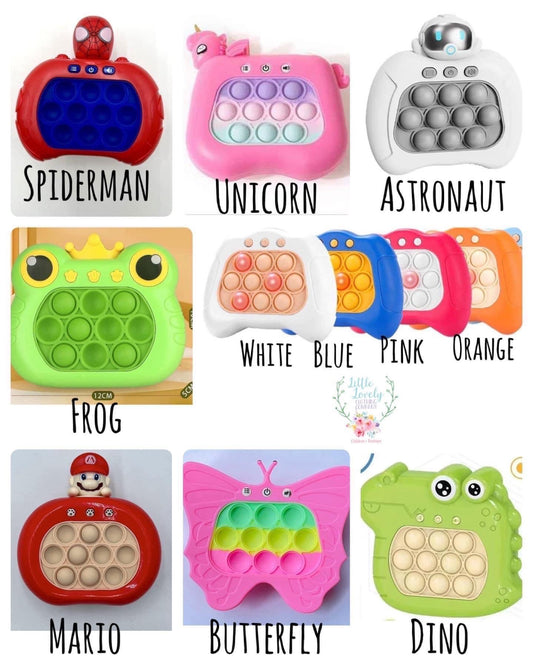 Fidget Pop It Electronic Memory Game ETA Mid Nov to LLCCO