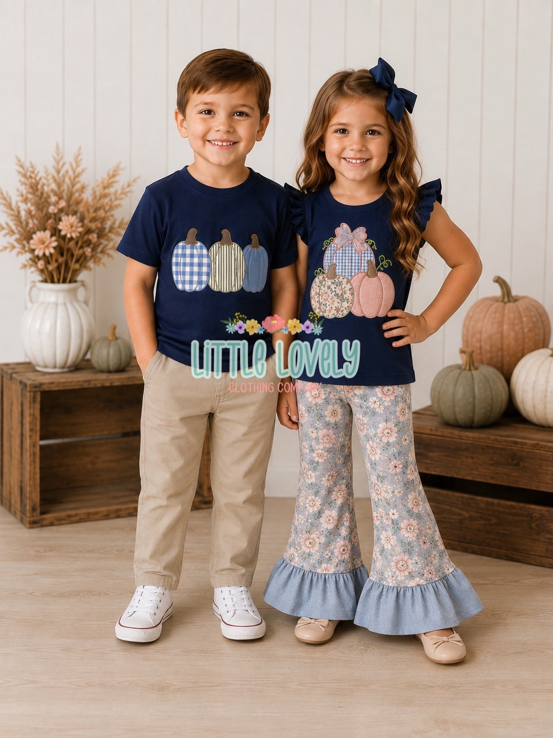 Vintage Heirloom Pumpkin Boys Tee