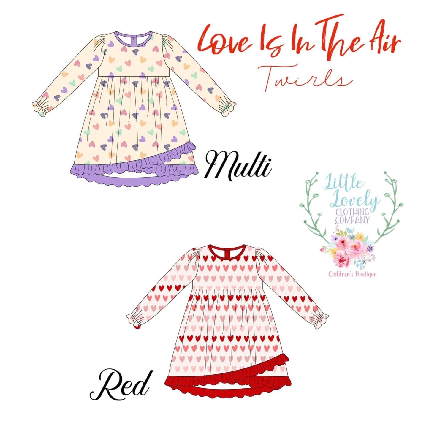 Love is in the Air Twirls Presale ETA Nov to LLCCO