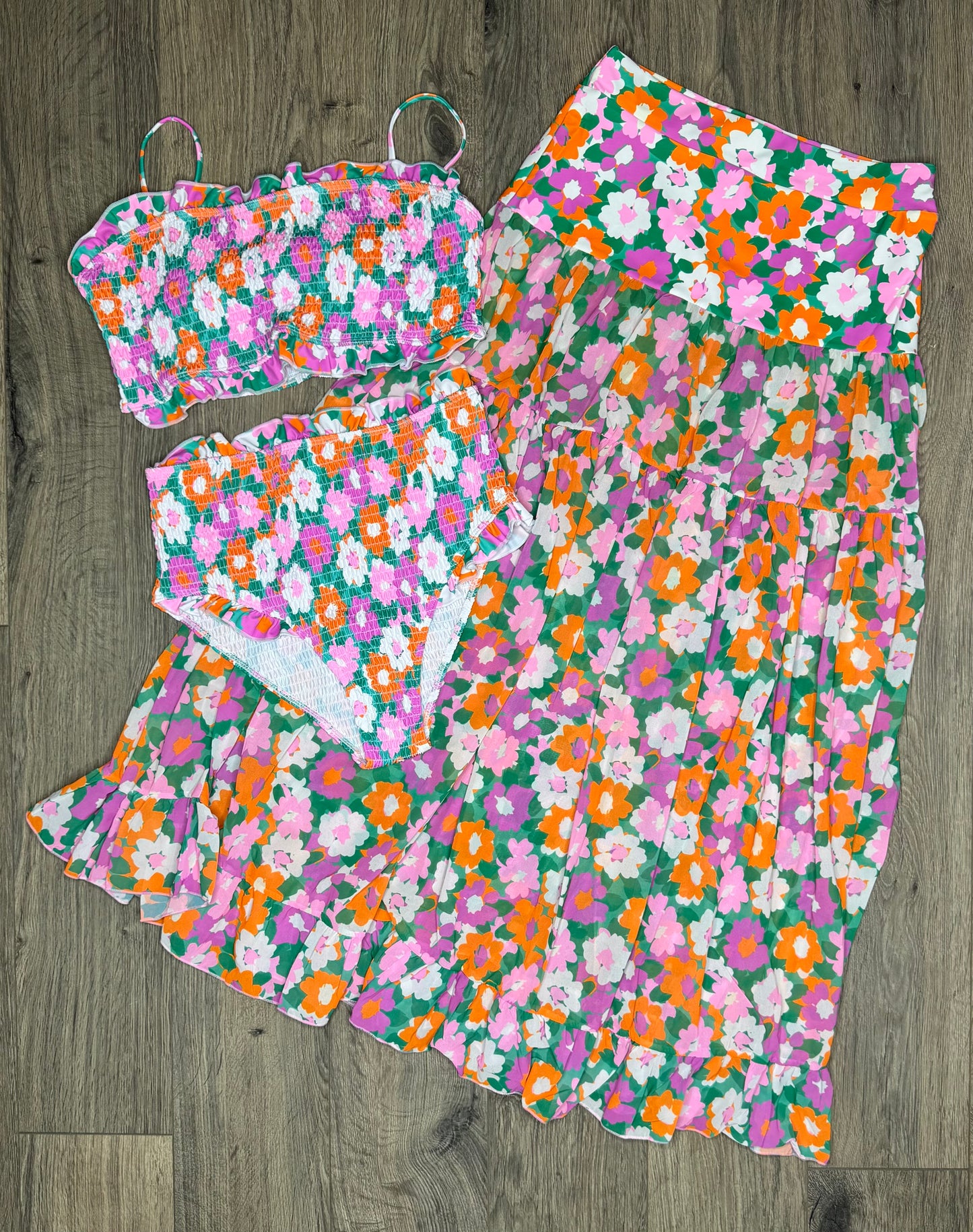 AMALFI Blooms Swim Set