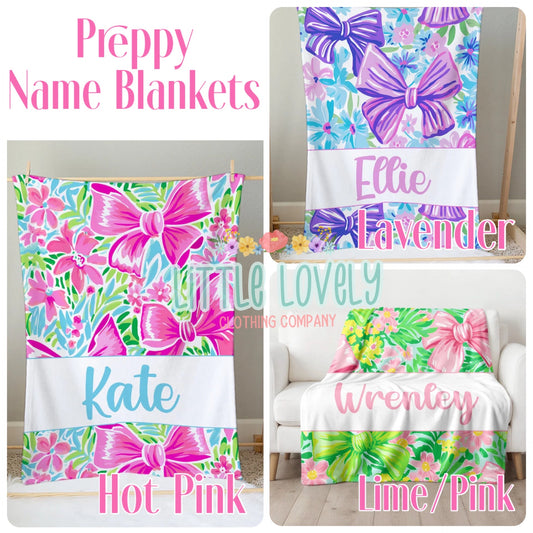 2025 CUSTOM BOW BLANKETS, ETA: Early Dec