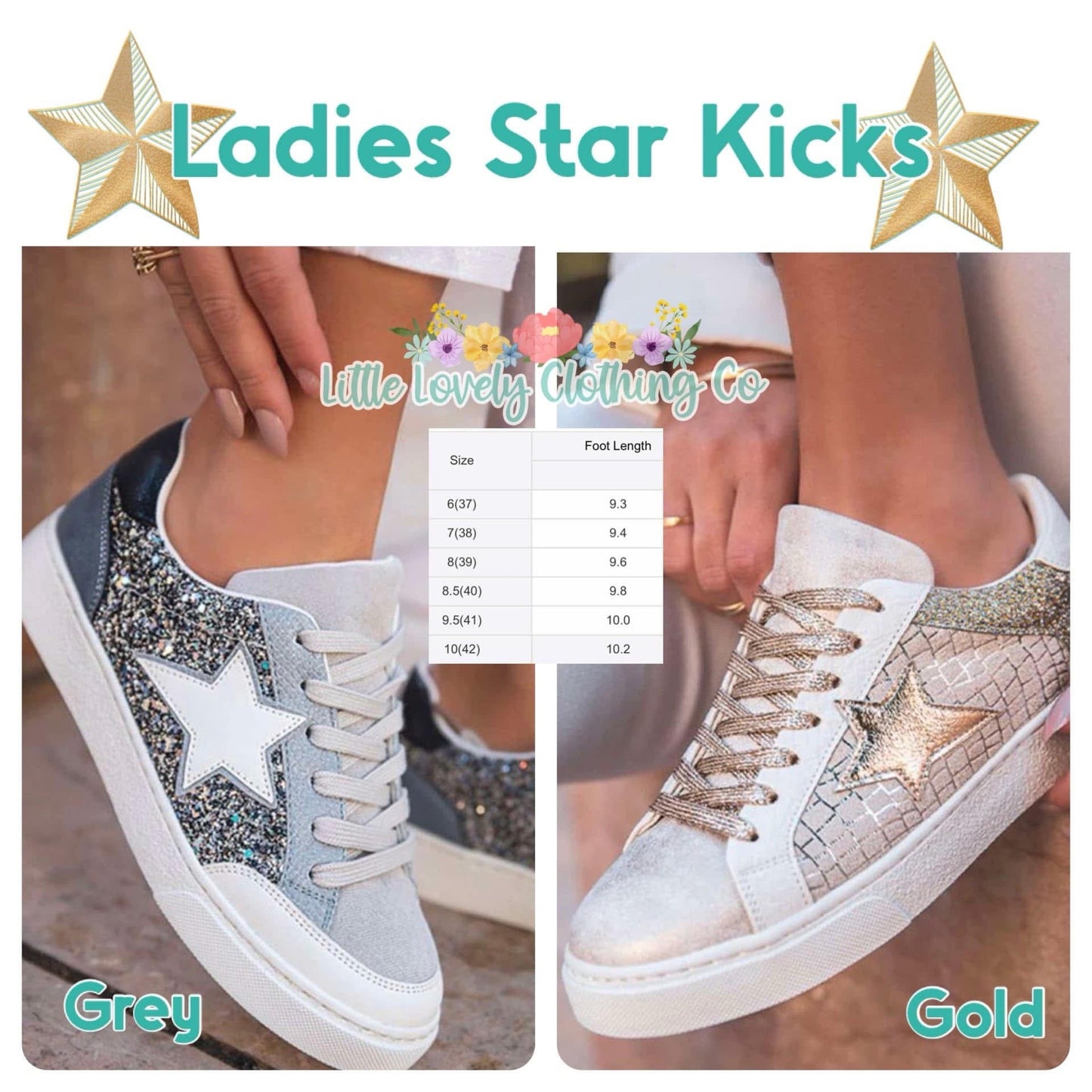 Ladies Star Sneakers