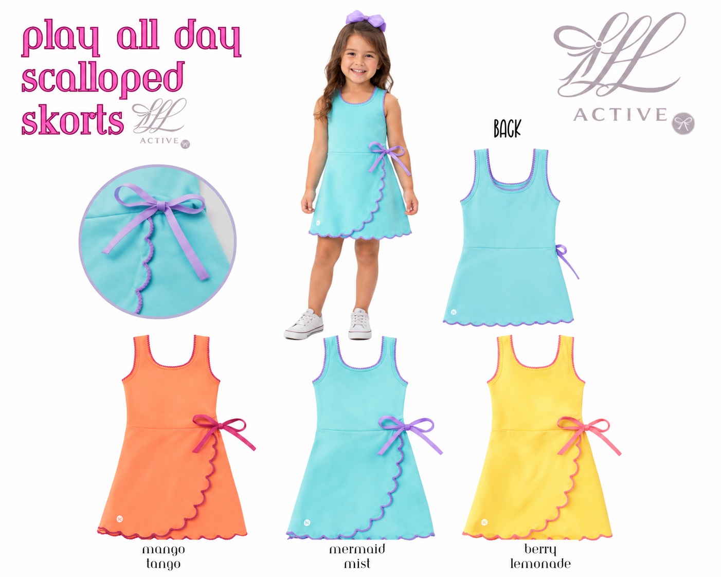 Play All Day Skort Dresses, ETA: Ships Late June