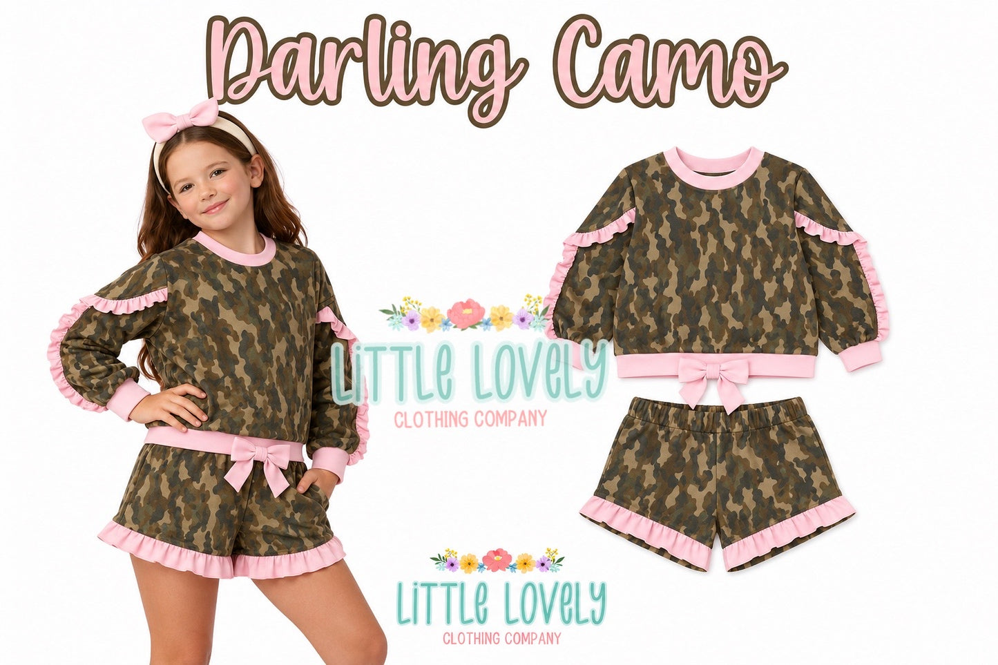 Darling Camo Set, ETA: Ships Late June