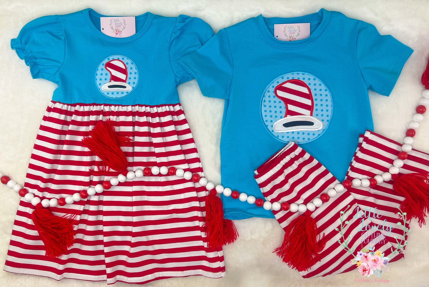 Cat & Hat Girls Dress
