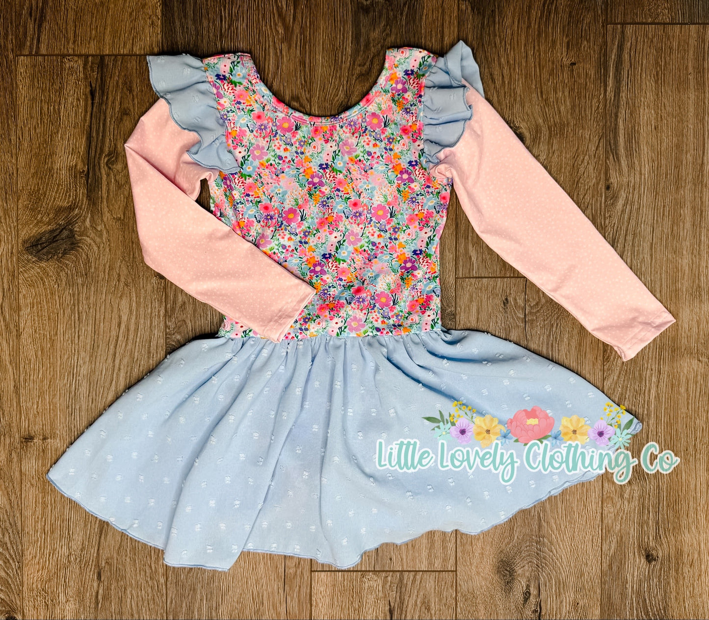 Swiss Dot & Floral Leos