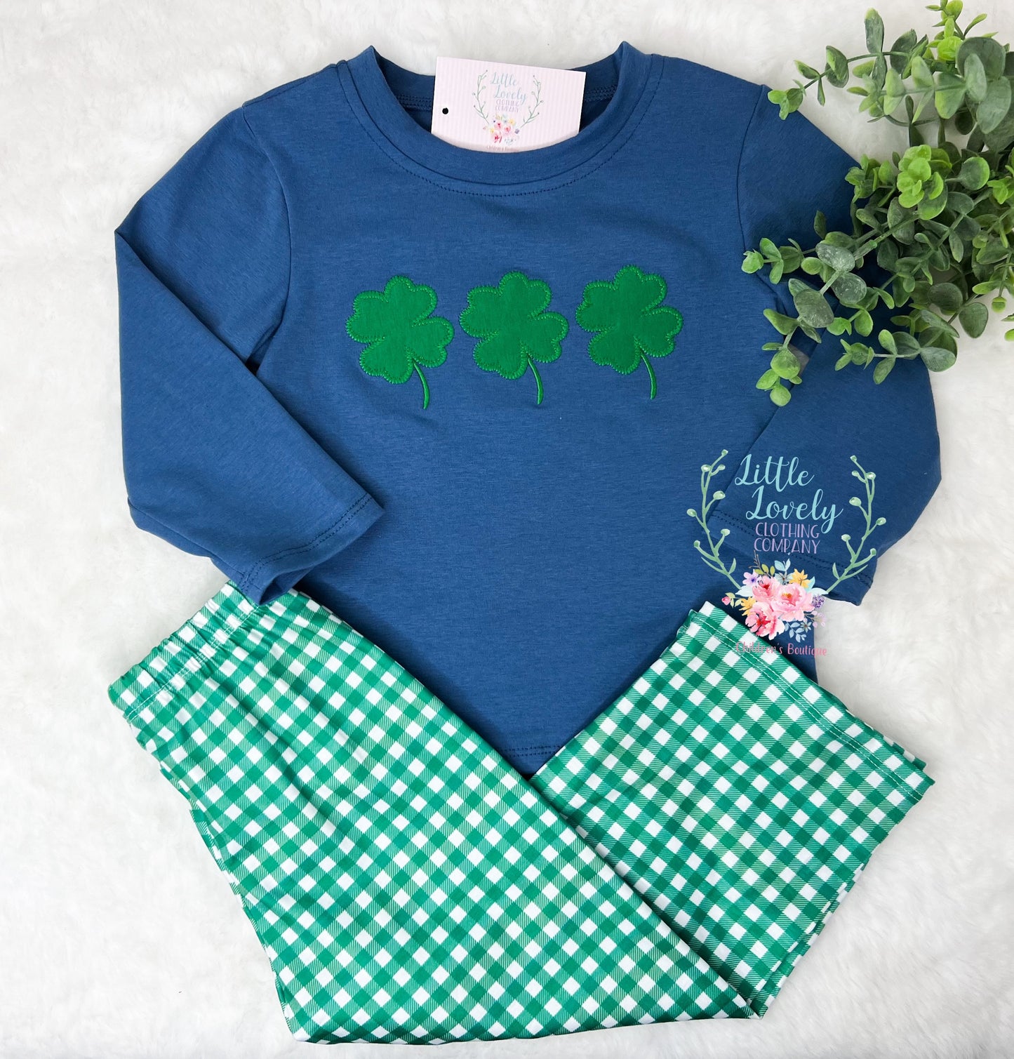 Clover Trio Boys Pant Set
