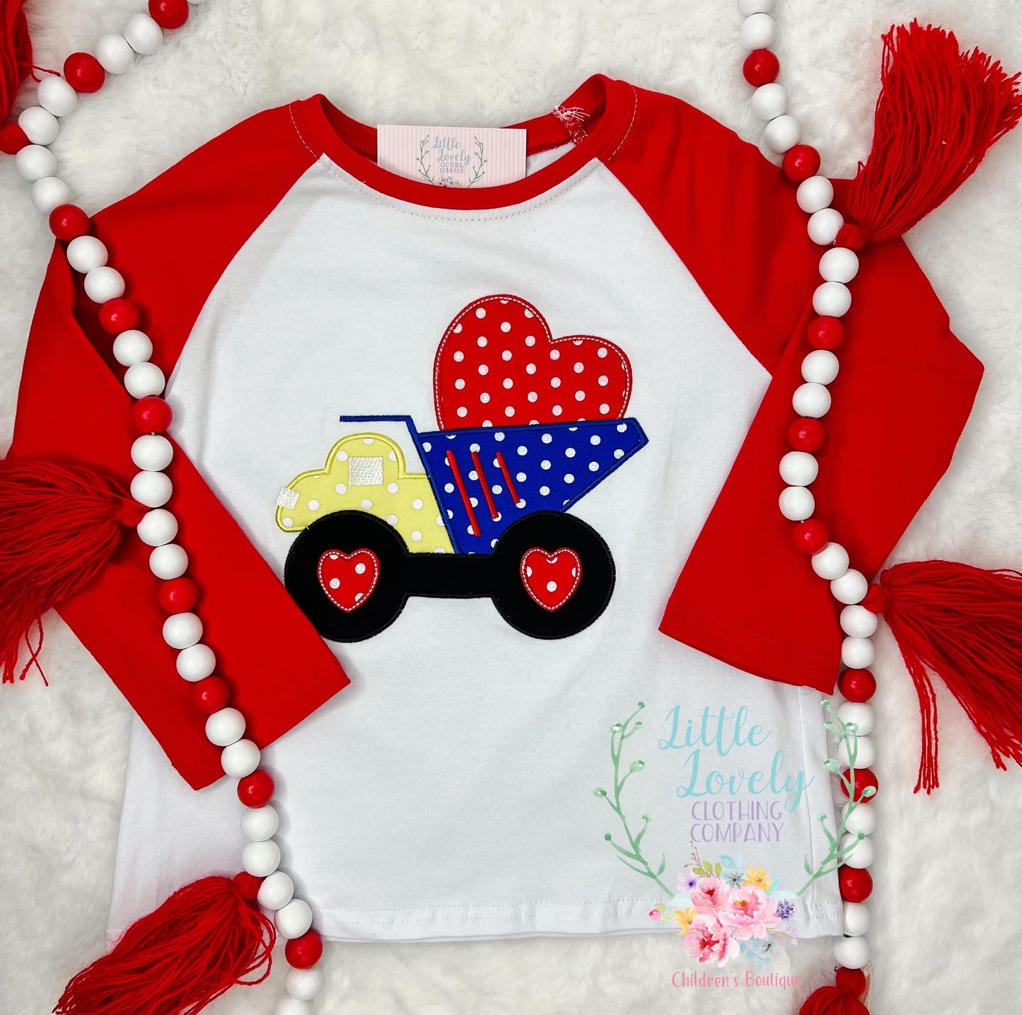 Valentine Dump Truck Tee