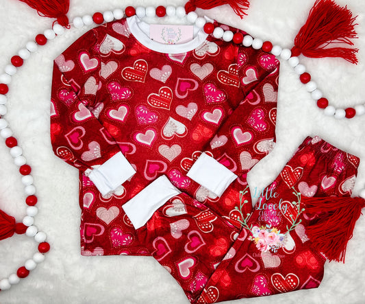 Sweet Hearts Lounge Wear
