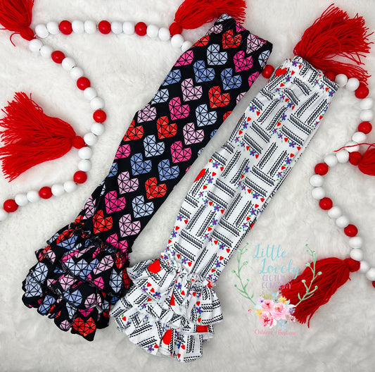 Heart Ruffle Leggings