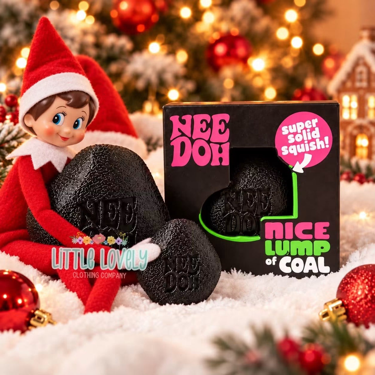 Nice Lump of Coal Squish Set, ETA: Nov
