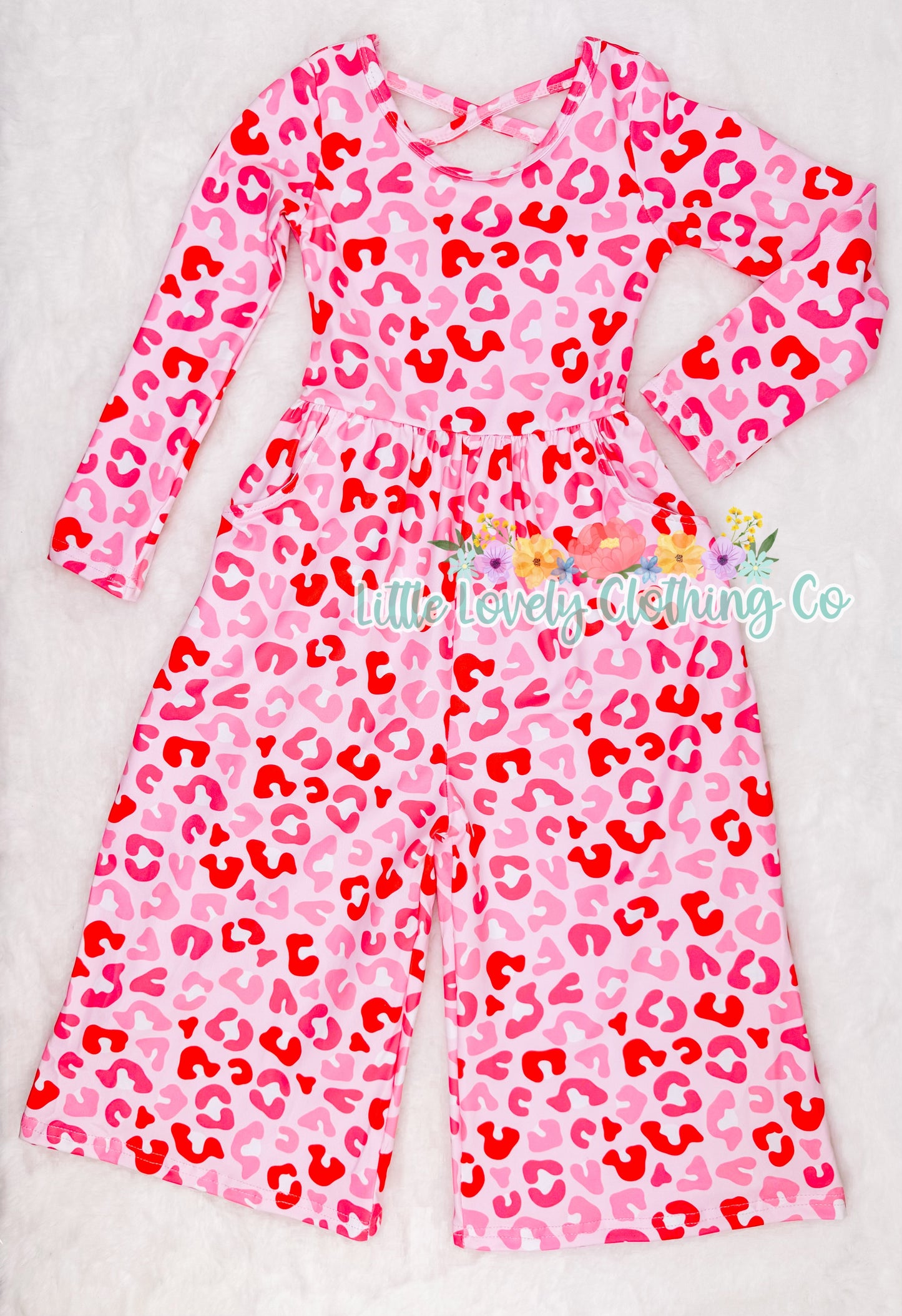 Leopard Love Leggy Romper