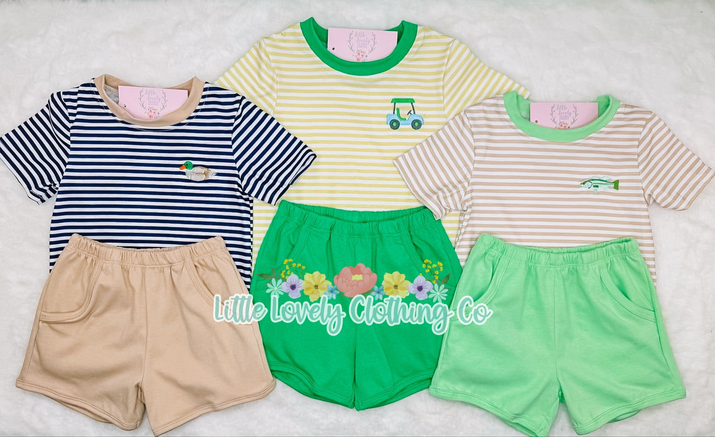 Duck Embroidered Play Set