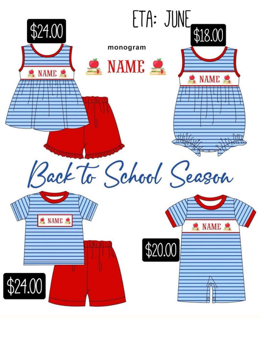 Book Stripe Name Collection Presale ETA June to Customers