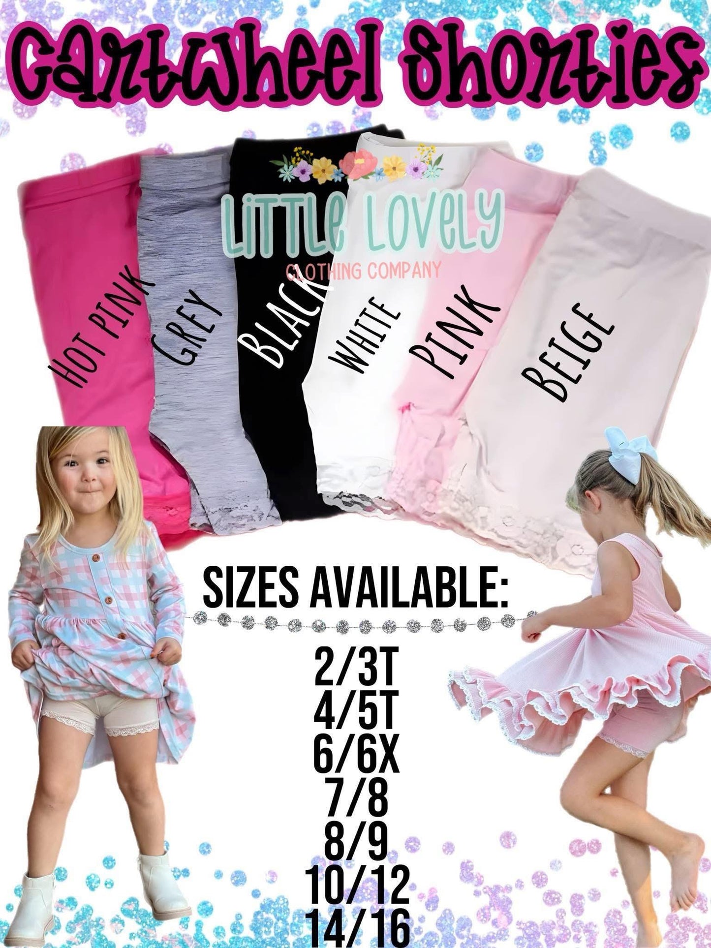 Cartwheel Shorts Presale ETA Ships OCT to LLCCO