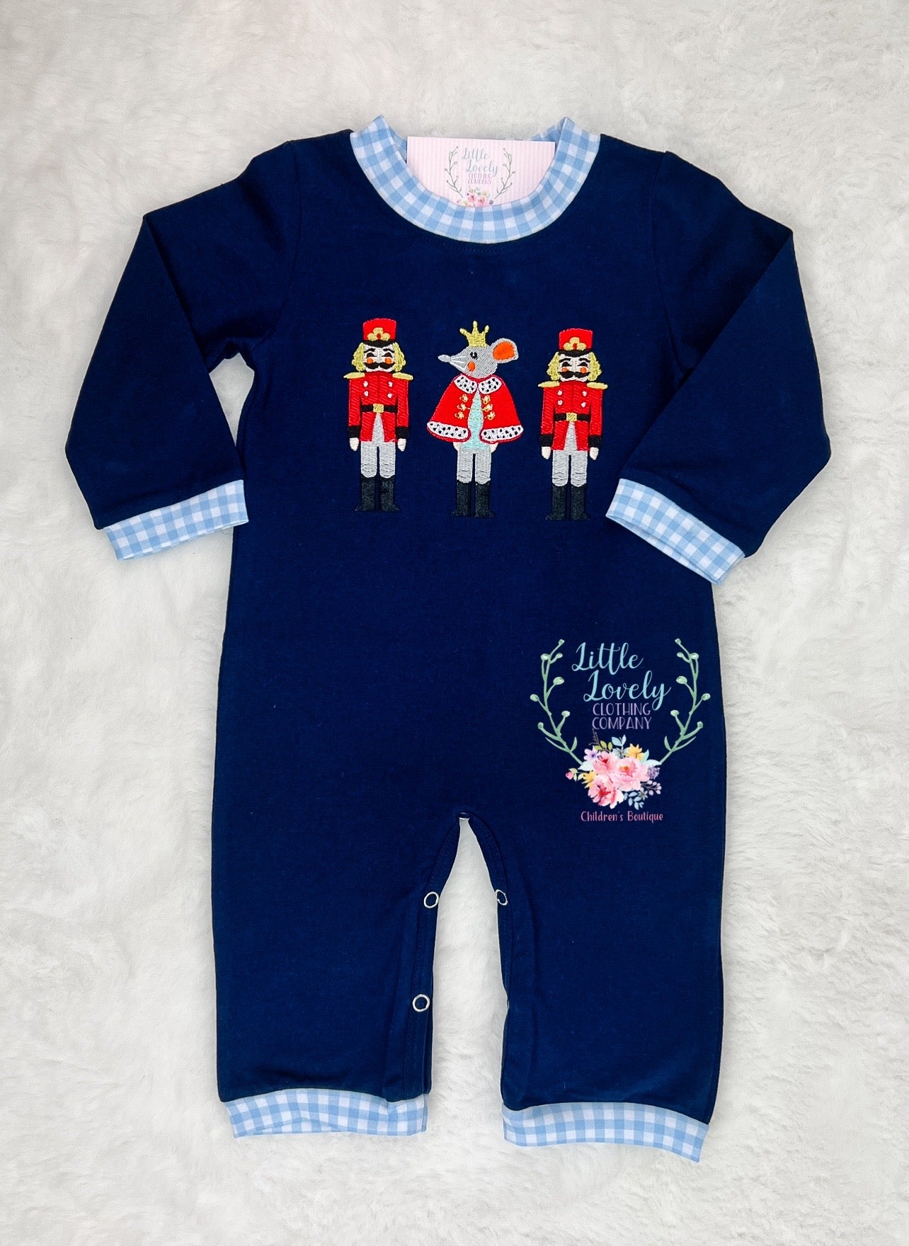 Nutcracker Boys Romper