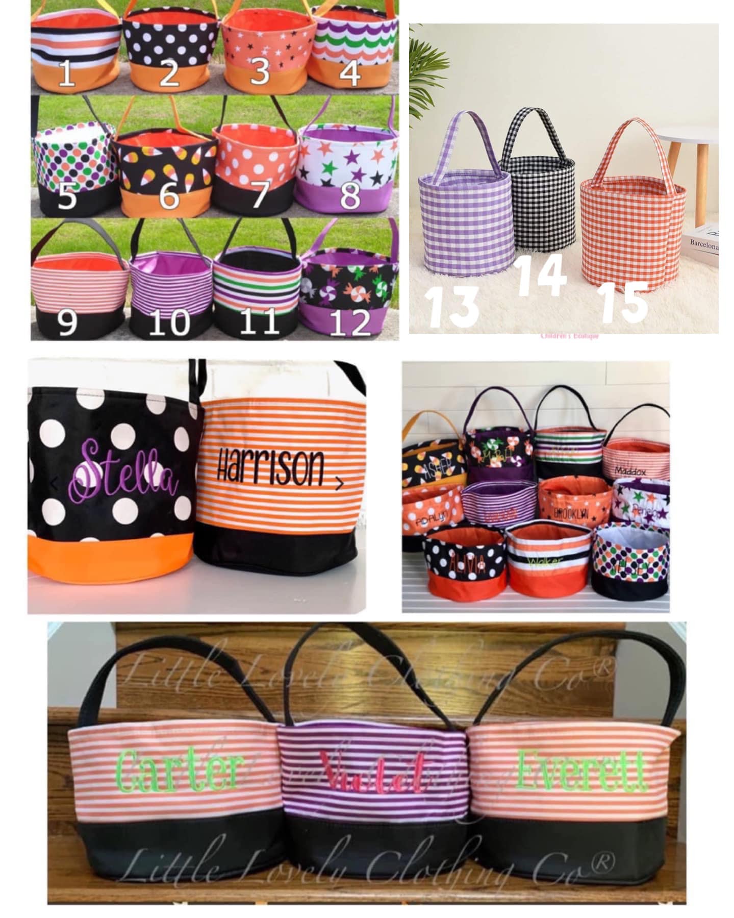 Halloween Buckets