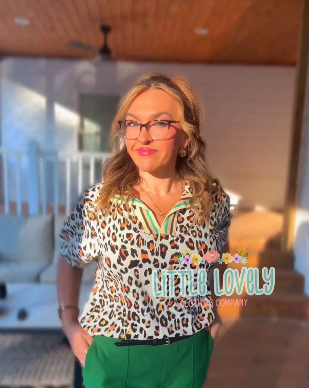 Wild Chic Blouse