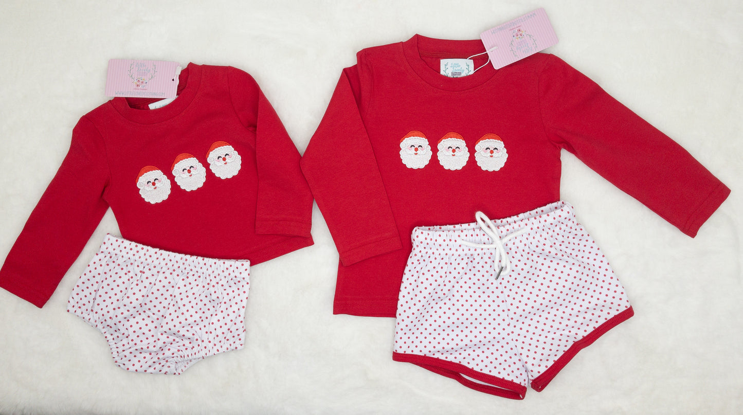Santa Trio Boys Set