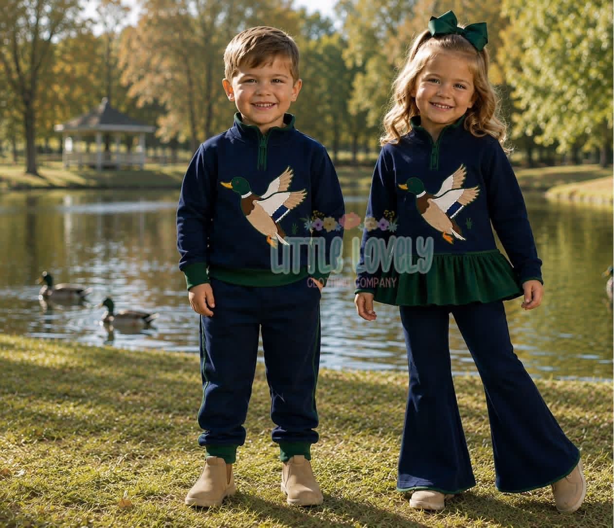 Marsh & Mallard Quarter Zip Sets, ETA; Nov to LLCCO