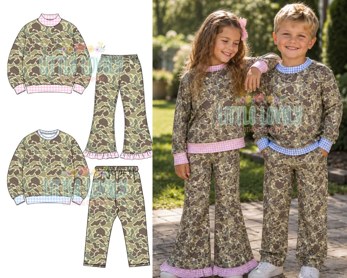 Backwoods & Bows Camo Sets, ETA; Nov to LLCCO