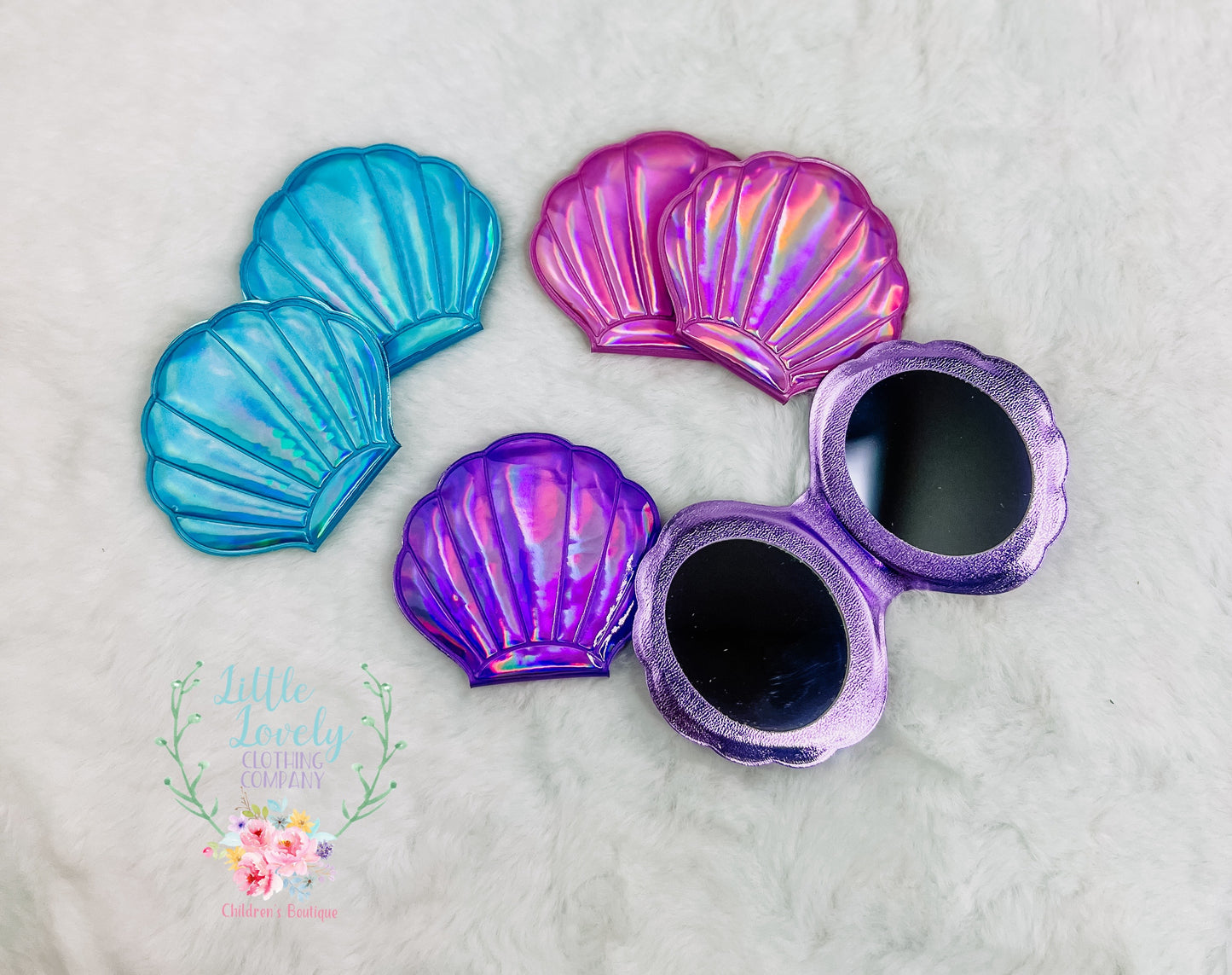 Sea Shell Compact Mirror