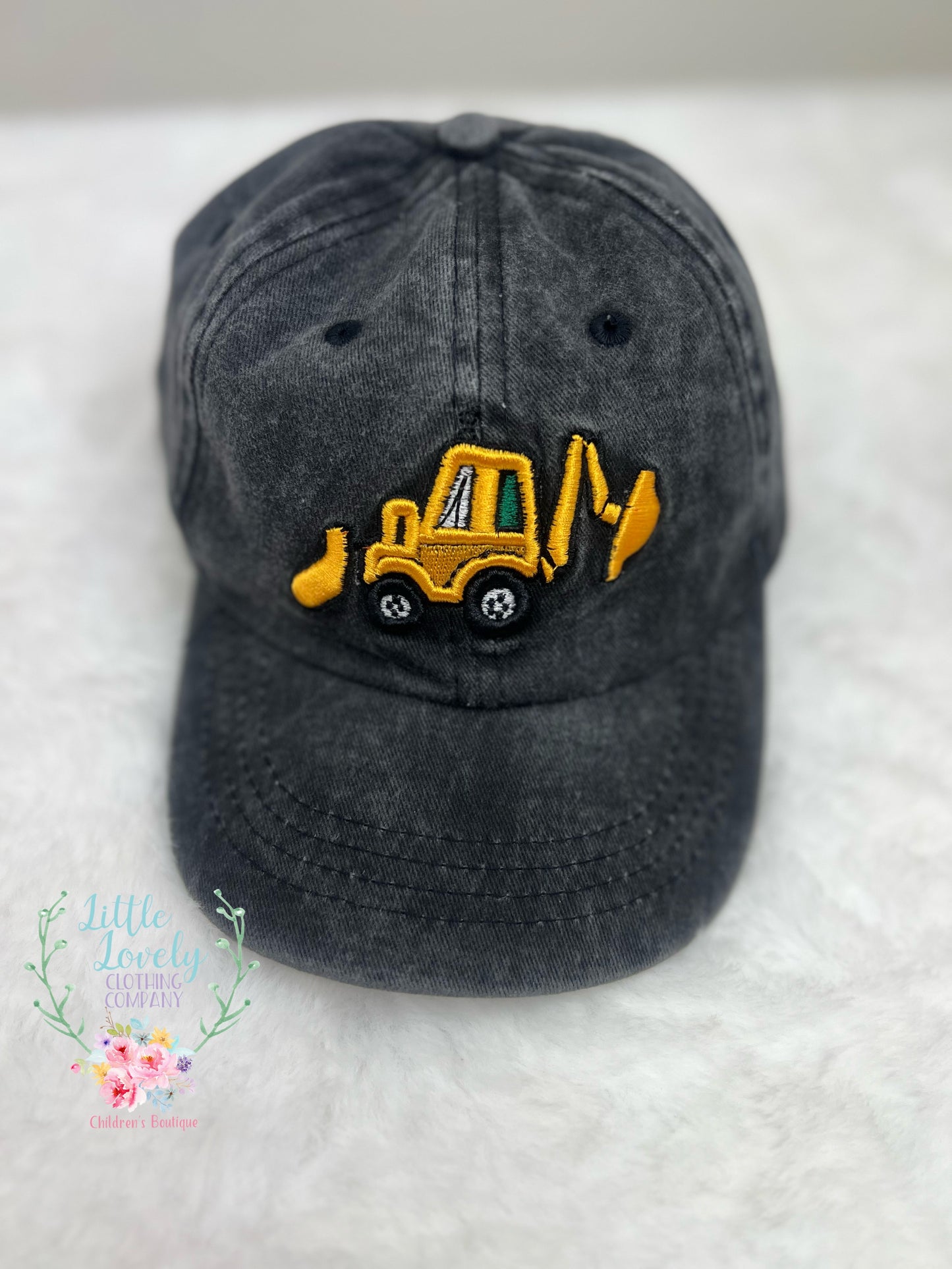 Construction Embroidered Hat