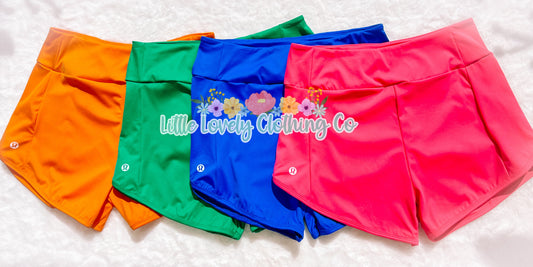 Lulu Ladies Athletic Shorts