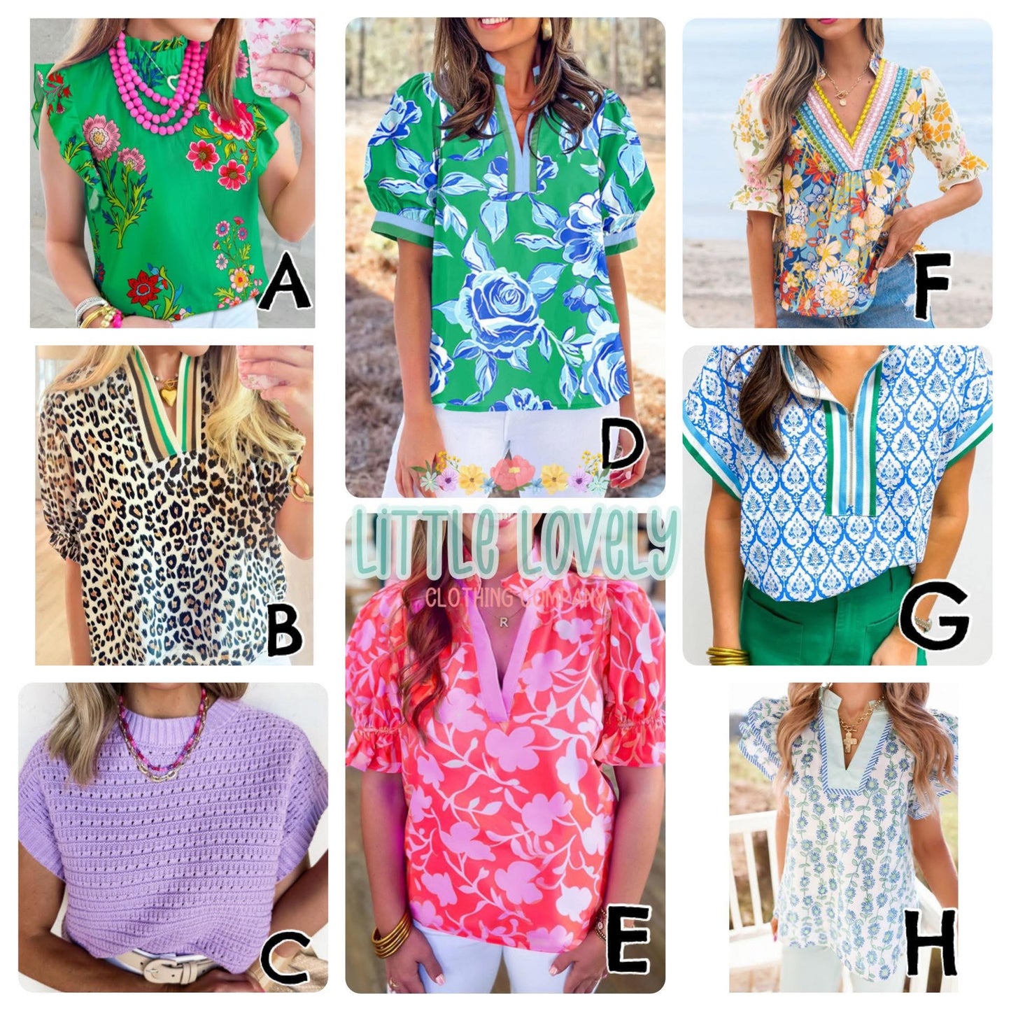 Mama Monday: Top It Off in Style Blouses, ETA: Late July to LLCCO, then to you