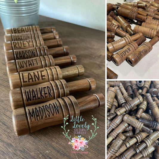 Kids Custom Wooden Duck Calls Presale ETA Dec to LLCCO