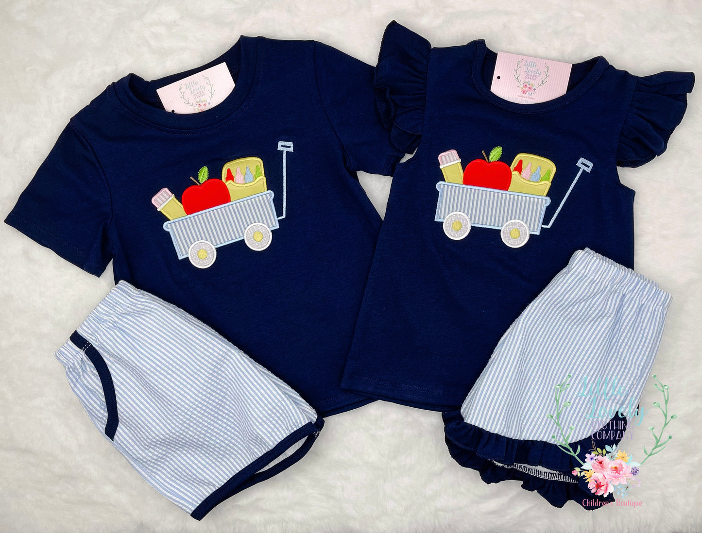 School Wagon Boys Set