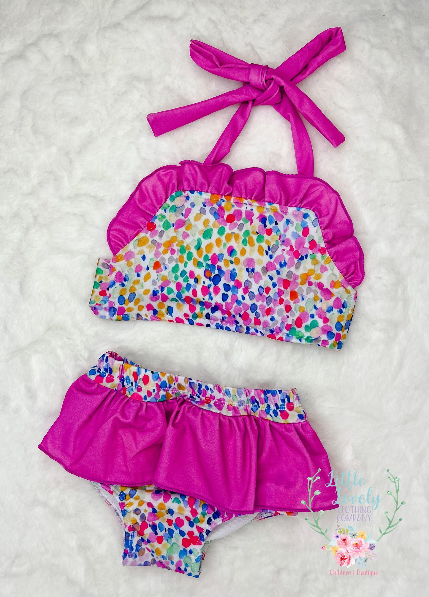Watercolor Splash Bikini